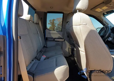 2016 Ford F150 Super Cab из США, поврежденный, VIN 1FTEX1EP5GFB43353